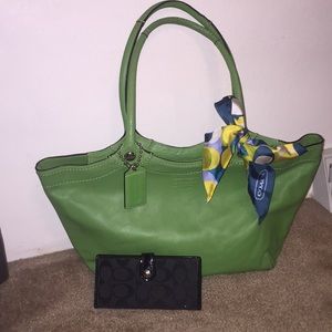 Coach purse + wallet